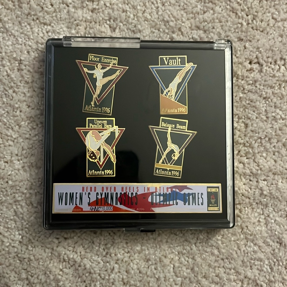 Atlanta 1996 Gymnastics Pins
